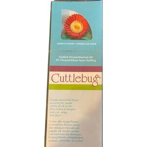 Cuttlebug Quilled Chrysanthemum Kit New in Package Paper Flower Kit